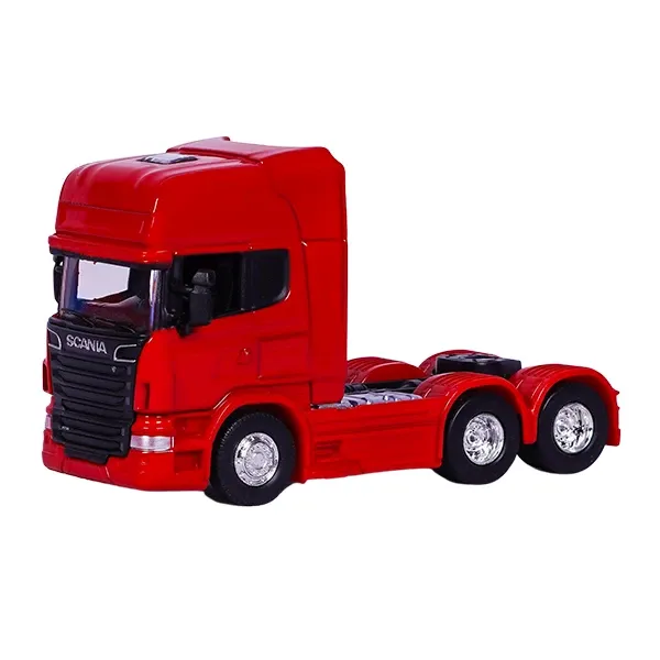 ماکت کامیون اسکانیا V8 R730 قرمز