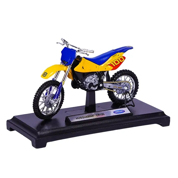 ماکت موتورسیکلت مدل Husqvarna CR125 برند ویلی