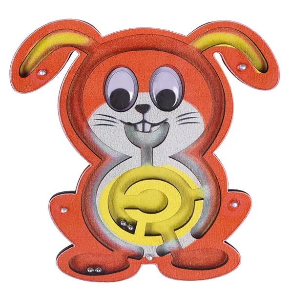 بازی فکری پیچ در پیچ ماز حیوانات مدل خرگوش