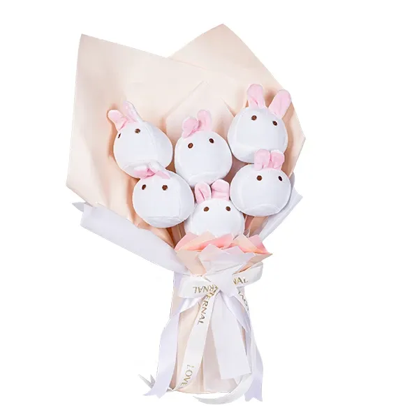 دسته گل ولنتاین خرگوشی