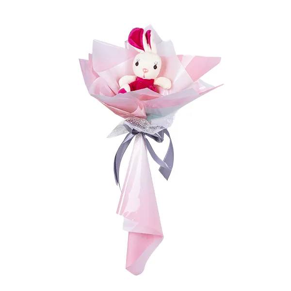 بوکت عروسک خرگوش مژه دار