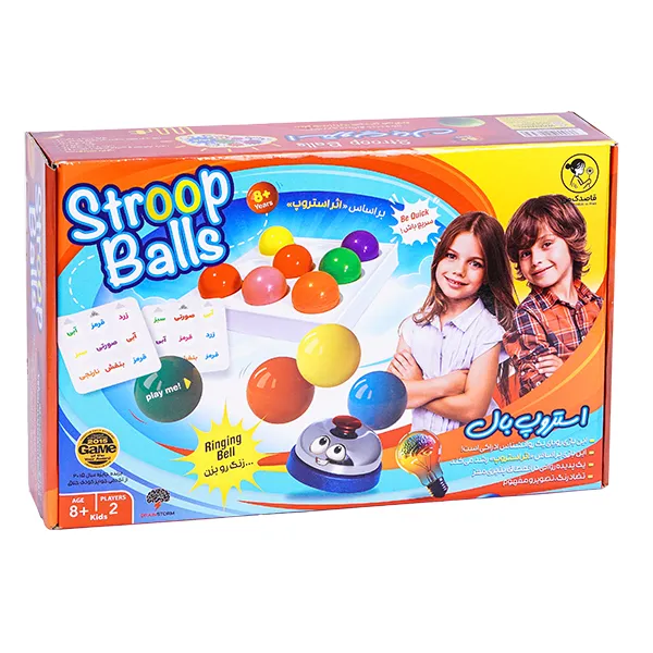 بازی استروپ بال (Stroop balls)