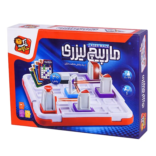 بازی ایرانی مارپیچ لیزری (laser maze