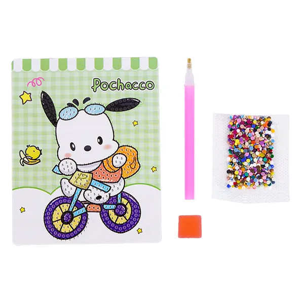 نقاشی الماسی کارتی پوچاکو دوچرخه سوار