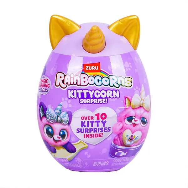 عروسک سورپرایزی شانسی رینبوکورنز Rainbocorns سری Kittycorn