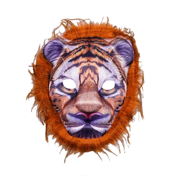 نقاب کاغذی ببر