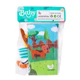 کتاب پارچه ای نوزادی با طرح حیوانات مزرعه