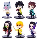 اکشن فیگور انیمه Demon Slayer ست 6 عددی