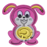 پیچ پیچی خرگوش صورتی