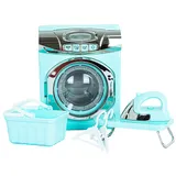 اسباب بازی ست ماشین لباسشویی با اتو  my little home آبی