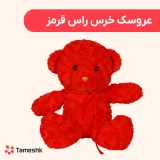 عروسک خرس راس قرمز