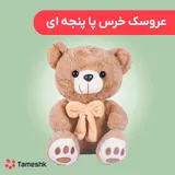 عروسک خرس پا پنجه ای