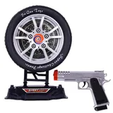 تفنگ اسباب بازی لیزری سیبل دار sharp shooter