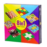 بازی شطرنج و منچ 8 کاره مدل Family Games