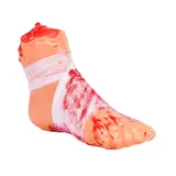 ابزار شوخی پا قطع شده بانداژ شده