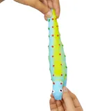 فیجت کرم ابریشم آبی رنگ