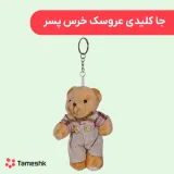 جاکلیدی عروسک خرس پسر