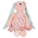 عروسک خرگوش آنجل صورتی 55 سانتی متری