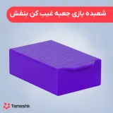 شعبده بازی جعبه غیب کن بنفش