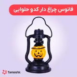 فانوس چراغ دار کدو حلوایی