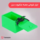 ابزار شوخی جعبه عنکبوت سبز