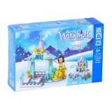 لگو پرنسس WINDSOR لباس زرد رنگ روی ایوان وارداتی دارای 50 قطعه کد QL2001برندZHE GAO