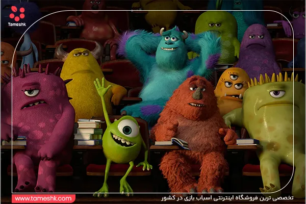 سالیوان و مایک در کارخانه هیولاها