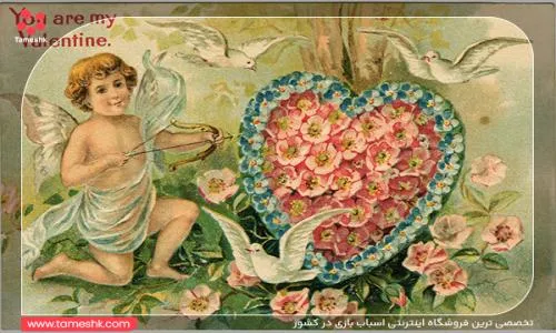 کوپید خدای عشق و نماد و لنتاین