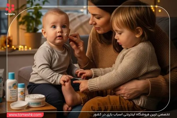 مادر و مراقبت از پوست کودکان