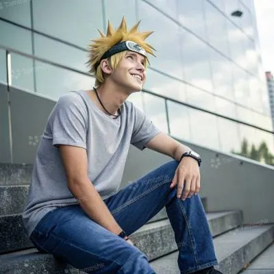 کاسپلی شخصیت ناروتو