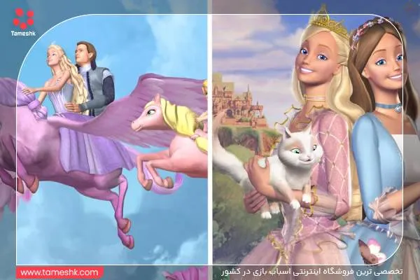  باربی‌ها در انیمیشن‌های معروف و محبوب