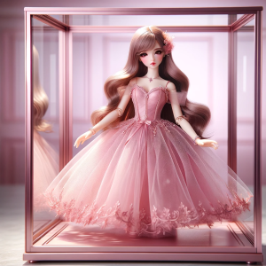 عروسک ظریف دخترانه