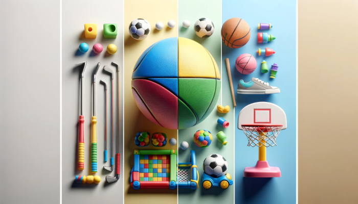 اسباب بازی های ورزشی کودکان