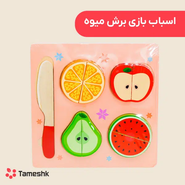 اسباب بازی آموزشی برش میوه