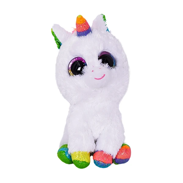 عروسک طرح تی وای مدل یونیکورن Beanie Boos Pixy